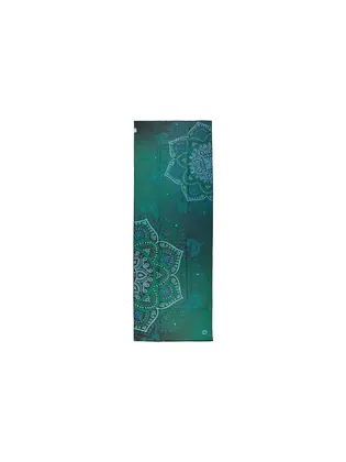 Рушник для йоги Mandalas Jungle Green від Bodhi 183x61 см