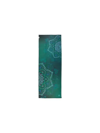 Рушник для йоги Mandalas Jungle Green від Bodhi 183x61 см