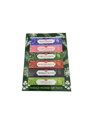 Аромопалички (набір) Gift Pack Masala (6 шт) від HEM із підставкою