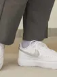 Кросівки NIKE W COURT VISION ALTA LTR, білий з сірим