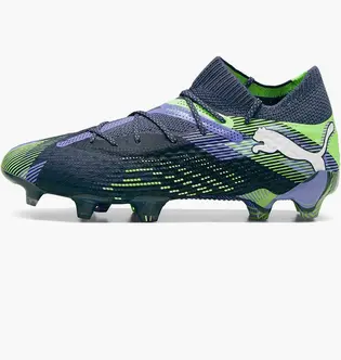Бутси Puma FUTURE 7 ULTIMATE FG/AG Wn s, темно-синій з зеленим