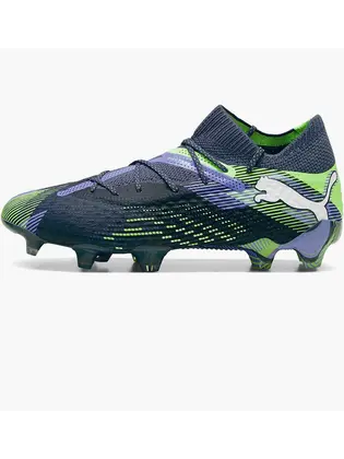 Бутси Puma FUTURE 7 ULTIMATE FG/AG Wn s, темно-синій з зеленим