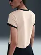 Футболка W NSW SS RINGER TEE VNTG RUN Nike L Бежевий