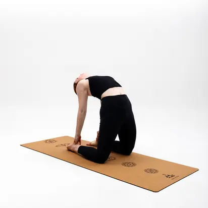 Килимок для йоги пробковий Guru Seven Chakras RAO 183×68×0.5 см