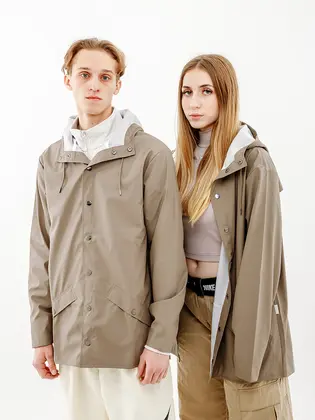 Куртка Rains Jacket, коричневий