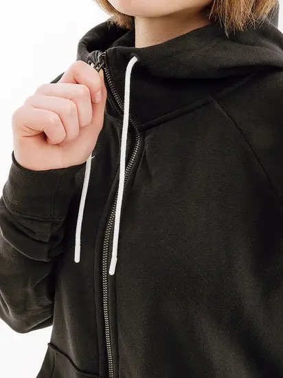 Кофта Nike FLC PARK20 FZ HOODIE, чорний