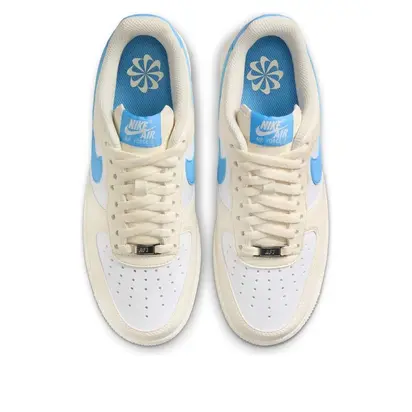 Кросівки Nike W AIR FORCE 1 07 NEXT NATURE, бежевий з блакитним