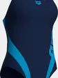 Купальник закритий для жінок Arena STRIPEFLO SWIMSUIT SWIM PRO BA синій, блакитний