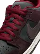 Кросівки W Nike Dunk Low Pro SB QS 'Mahogany Dark Beetroot'