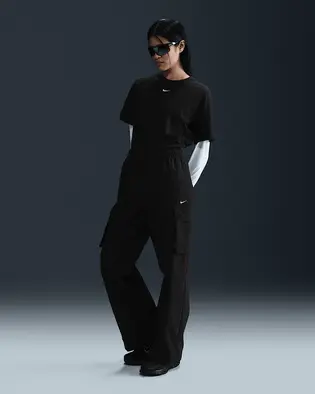 Штани жіночі Nike Sportswear Everything Wovens Black