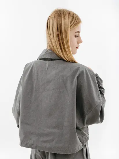 Куртка Nike W NSW TP RPSTP JKT, сірий