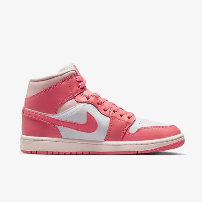 Кросівки Jordan 1 Mid Strawberries and Cream (W)