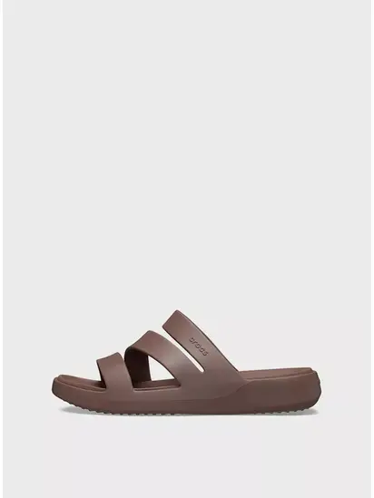 Шльопанці Getaway Strappy MtP CROCS W4 (33-34) Коричневий