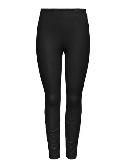 Лосини ONLHANNA FAUX LEATHER HW LEGGING CC OTW ONLY L Чорний