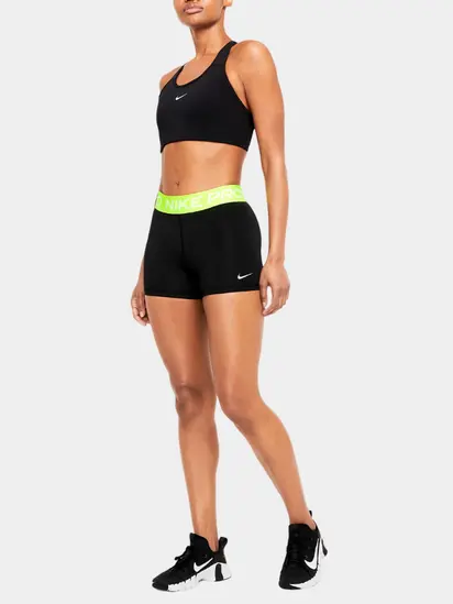 Шорти Nike Pro 365 Short Black Yellow