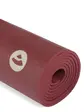 Килимок для йоги PADMA Studio Bodhi 180×65×0.5 см бургунді