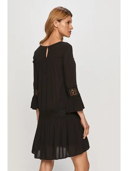 Сукня ONLTYRA 3/4 LIFE SHORT DRESS WVN NOOS ONLY Чорний