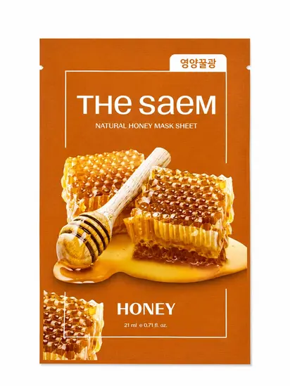 THE SAEM Тканинна маска для обличчя з екстрактом меду 21 мл