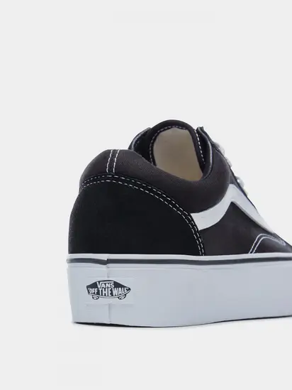 Кеди низькі Vans жін., чорний з білим