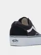 Кеди низькі Vans жін., чорний з білим
