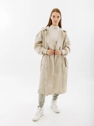 Тренч Nike TRENCH SU, бежевий
