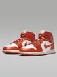Кросівки жіночі Air Jordan 1 Mid Orange/White