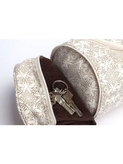 Сумка-чохол для йоги Asana Bag Cotton Madurai Maharaja Collection Bodhi 60 см екрю