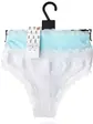 Труси Fashion Lady TAN TANGA F білий, бірюзовий L