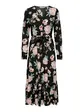 Сукня ONLMARY L/S MIDI BUTTON DRESS WVN BREAKER FLORAL ONLY L Чорний