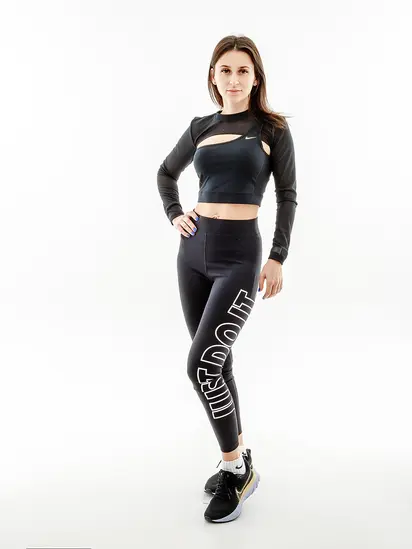 Лосини Nike NS CLSC GX HR TIGHT JDI, чорний