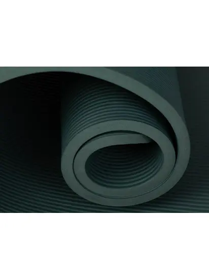 Килимок для фітнесу та пілатесу Bodhi 185x60x1.5 см темно-зелений