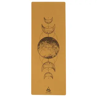 Килимок для йоги пробковий Guru Sacred Moon RAO 183×68×0.5 см