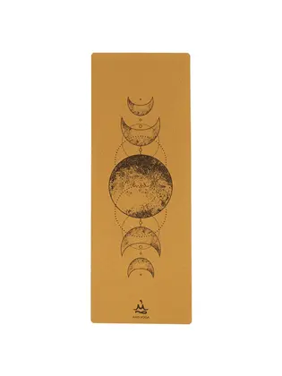 Килимок для йоги пробковий Guru Sacred Moon RAO 183×68×0.5 см