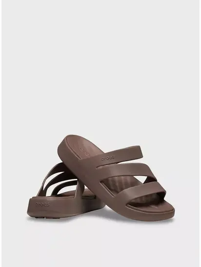 Шльопанці Getaway Strappy MtP CROCS W4 (33-34) Коричневий