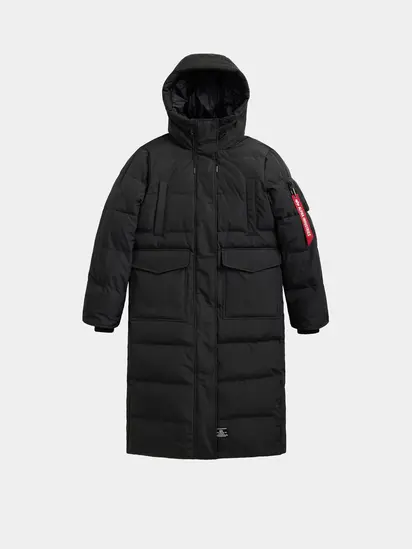Куртка Alpha Industries SIERRA LONG PUFFER W, чорний