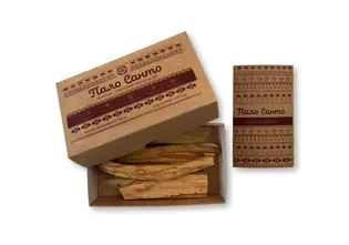 Пало Санто (Palo Santo) бруски Premium Перу Amber 40 г
