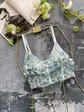 Топ з вишивкою Блакитний (DO2061)