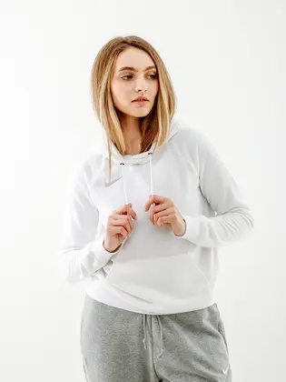 Толстовка Nike FLC PARK20 PO HOODIE, білий