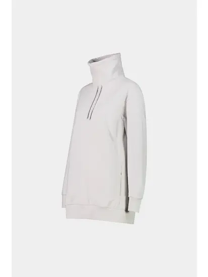 Кофта CMP WOMAN MAXI SWEAT, білий