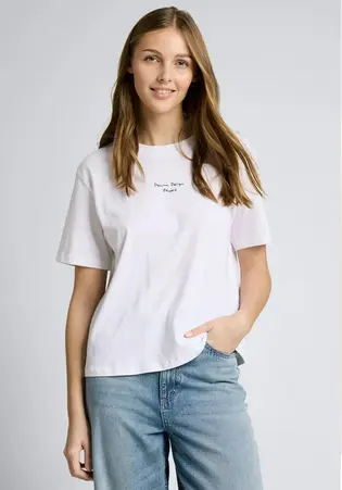 Футболка women's T-shirt Tom Tailor L Білий