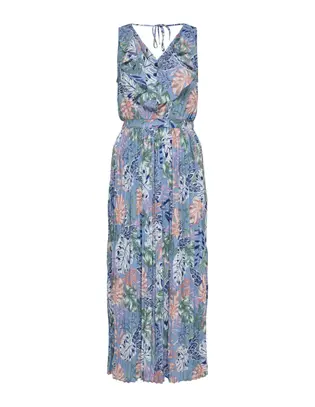 Сукня ONLFOREST LIFE S/L ANKLE DRESS WVN 15226479 Allure LA LEAVES ONLY M Блакитний