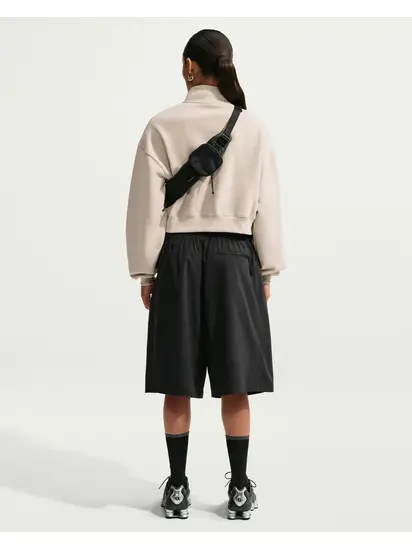 Толстовка Nike W STDO FLC MW OS CROP QZ