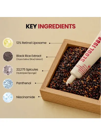 K-SECRET Сироватка-бустер з ліпосомним ретиналем 12% та екстрактом чорного рису 15ml