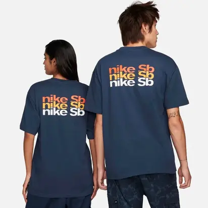 Футболка Nike SB Skate T-Shirt Midnight Navy