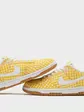 Кросівки Nike Dunk Low Yellow Gingham (W), жовтий з білим