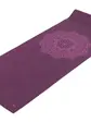 Килимок для йоги Leela Mandala Bodhi баклажан — баклажанова мандала 183x60x0.45 см