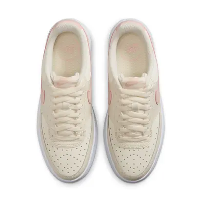Кросівки Nike W COURT VISION ALTA, бежевий з рожевим