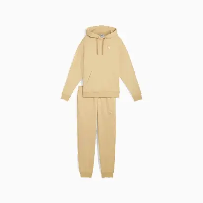 Костюм спортивний Loungewear Sweat Suit FL cl Puma M Бежевий