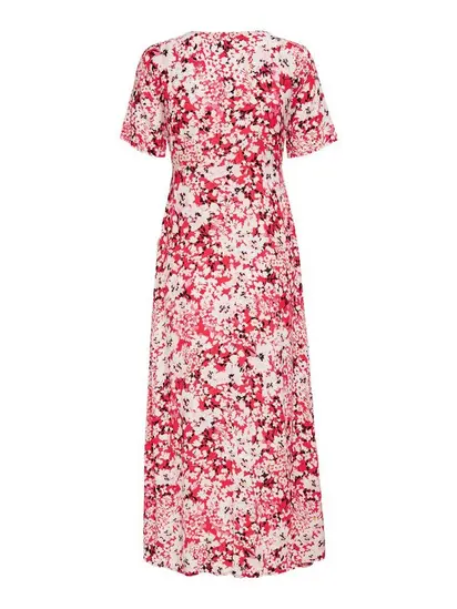 Сукня ONLENOLA S/S MIDI DRESS WVN 15230958 High Risk Red-CRUISE FLORAL ONLY S Червоний