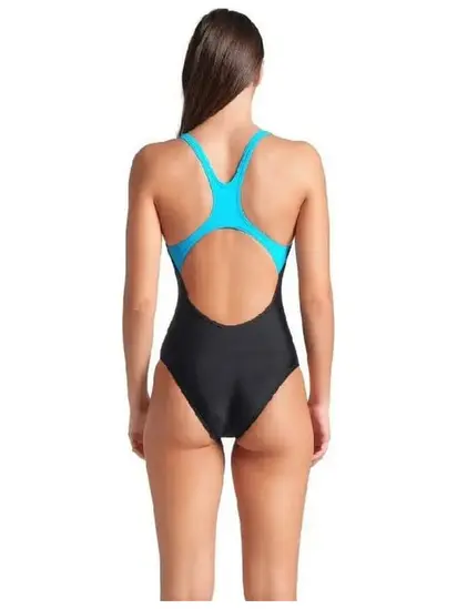 Купальник закритий для жінок Arena VIBRANT SWIMSUIT SWIM PRO BACK чорний